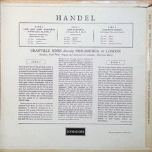 Load image into Gallery viewer, Handel* / Osian Ellis (Harp), Desmond Dupré (Lute), Granville Jones Directing Philomusica Of London – Concerto For Harp And Lute In B Flat, Op. 4 No. 6 / Concerto For Harp In F, Op. 4 No. 5 / Concerto Grosso In C (Alexander&#39;s Feast)