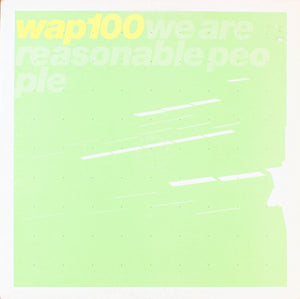 Various - We Are Reasonable People (3xLP, Comp)