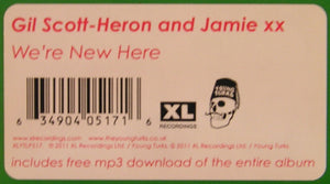 GIL SCOTT-HERON AND JAMIE XX - WE'RE NEW HERE ( 12" RECORD )