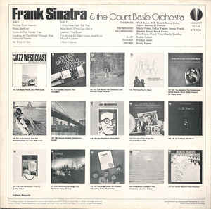 Frank Sinatra & The Count Basie Orchestra ‎– Frank Sinatra & The Count Basie Orchestra