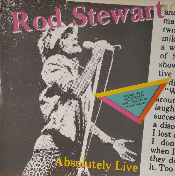 Rod Stewart - Absolutely Live (2xLP, Album, Gat)