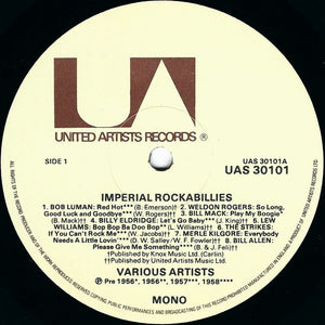Various - Imperial Rockabillies (LP, Comp, Mono)