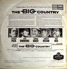 Load image into Gallery viewer, Jerome Moross – Original Music From The Motion Picture Sound Track &quot;The Big Country&quot;