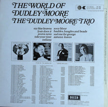 Load image into Gallery viewer, Dudley Moore Trio ‎– The World Of Dudley Moore