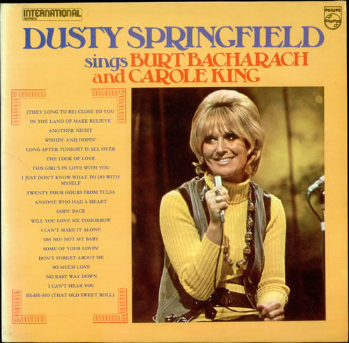 Dusty Springfield - Sings Burt Bacharach And Carole King (LP, Comp)