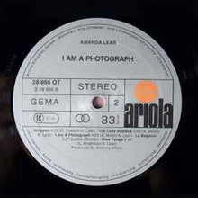 Load image into Gallery viewer, Rated: 3.97  254 have  132 want Amanda Lear - I Am A Photograph (LP, Album, Fir)