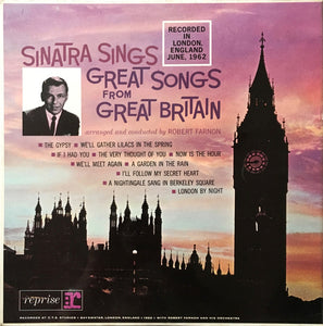 Frank Sinatra - Sinatra Sings Great Songs From Great Britain (LP, Album, Mono)