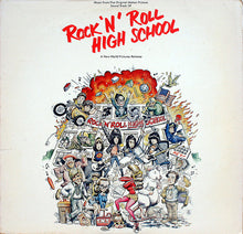 Load image into Gallery viewer, Various Featuring The Ramones* – Rock &#39;N&#39; Roll High School (Music From The Original Motion Picture Soundtrack)