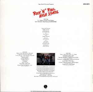 Various Featuring The Ramones* – Rock 'N' Roll High School (Music From The Original Motion Picture Soundtrack)