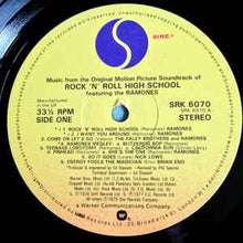 Load image into Gallery viewer, Various Featuring The Ramones* – Rock &#39;N&#39; Roll High School (Music From The Original Motion Picture Soundtrack)