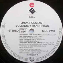 Load image into Gallery viewer, Linda Ronstadt - Boleros Y Rancheras (LP, Album, Comp)