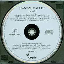 Load image into Gallery viewer, Spandau Ballet – Parade