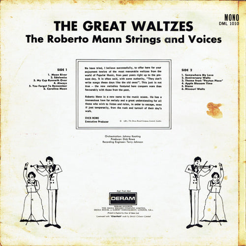 The Roberto Mann Strings* And Voices* – The Great Waltzes