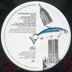 Orange Juice (3) ‎– The Orange Juice
