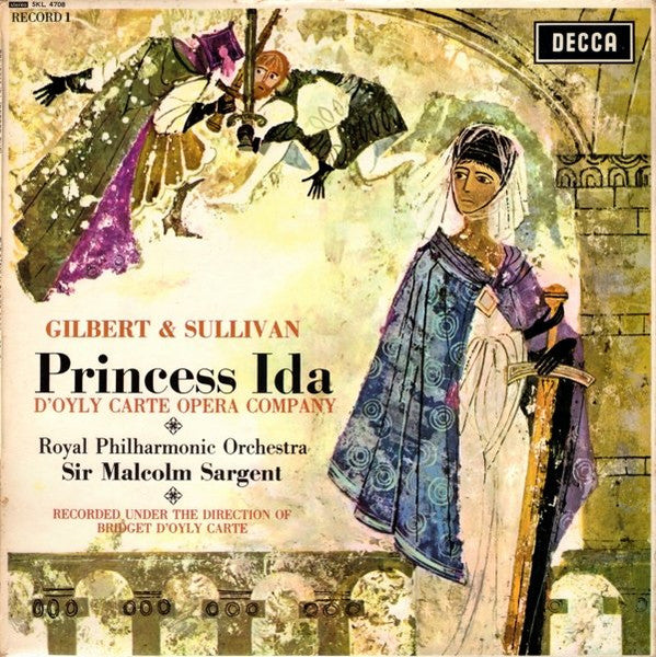 Gilbert & Sullivan, D'Oyly Carte Opera Company, Royal Philharmonic Orchestra*, Sir Malcolm Sargent – Princess Ida