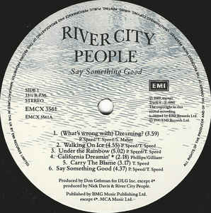 River City People ‎– Say Something Good