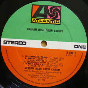 Graham Nash David Crosby* ‎– Graham Nash David Crosby