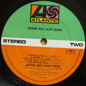 Graham Nash David Crosby* ‎– Graham Nash David Crosby