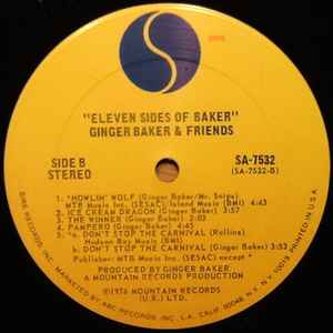 Ginger Baker & Friends – Eleven Sides Of Baker