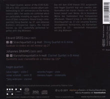 Load image into Gallery viewer, Johannes Brahms / Edvard Grieg - Hagen Quartett, J??rg Widmann - Introspective - Retrospective (SACD ALBUM)