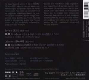 Johannes Brahms / Edvard Grieg - Hagen Quartett, J??rg Widmann - Introspective - Retrospective (SACD ALBUM)