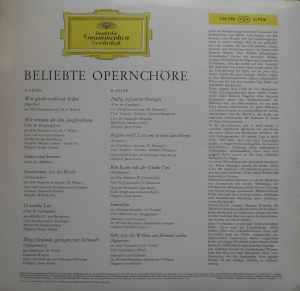 Various - Beliebte Opernchöre (LP, Comp)