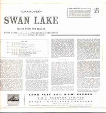 Load image into Gallery viewer, Tchaikovsky* : Yehudi Menuhin With Philharmonia Orchestra Conducted By Efrem Kurtz – Swan Lake - Suite From The Ballet