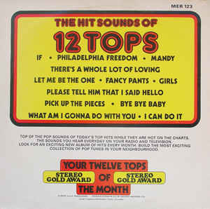 Unknown Artist ‎– 12 Tops Today's Top Hits - Volume 27