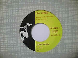 LEO FERRE - JOLIE MOME ( 12" RECORD )