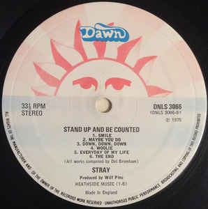 Stray (6) ‎– Stand Up And Be Counted