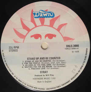 Stray (6) ‎– Stand Up And Be Counted