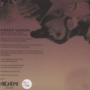 SWEET LIGHTS - SWEET LIGHTS ENDLESS TOWN ( 7" RECORD )