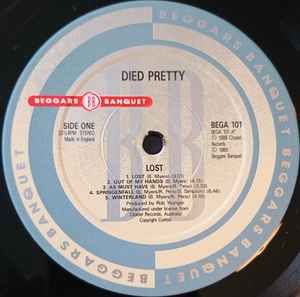 Died Pretty ‎– Lost