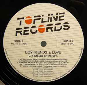 Various ‎– Boyfriends And Love (Girl Groups Of The 60's)