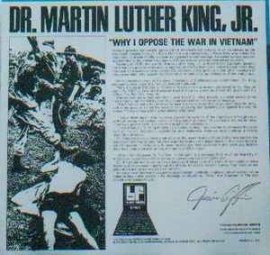 Dr. Martin Luther King, Jr. – Why I Oppose The War In Vietnam