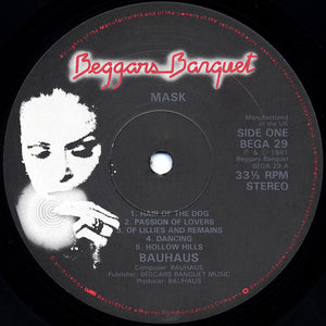 BAUHAUS - MASK ( 12" RECORD )