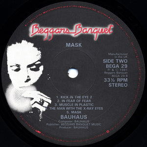 BAUHAUS - MASK ( 12" RECORD )