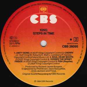 King ‎– Steps In Time