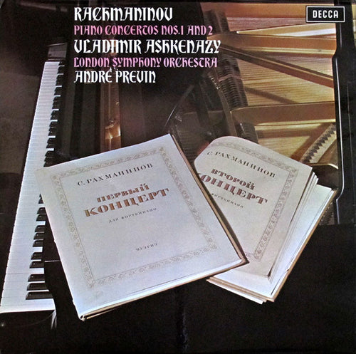 Rachmaninov*, Vladimir Ashkenazy, London Symphony Orchestra*, André Previn - Piano Concertos Nos.1 And 2 (LP)