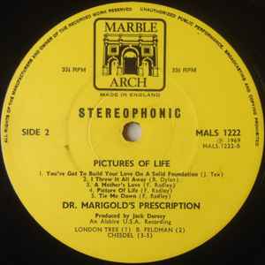 Dr. Marigold's Prescription - Pictures Of Life (LP, Album)