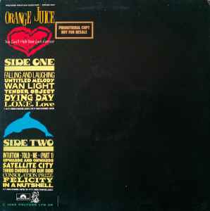 Orange Juice  ‎– You Can't Hide Your Love Forever