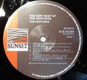 The Ventures - The Very Best Of The Ventures (LP, Comp)