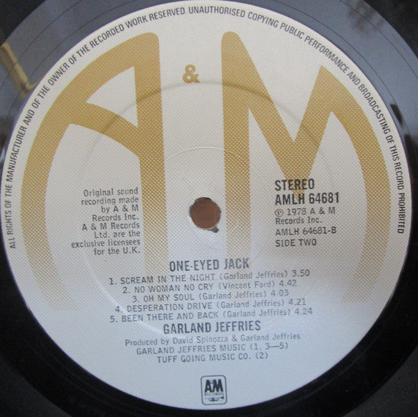 Garland Jeffreys ‎– One-Eyed Jack