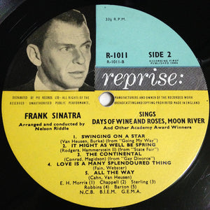 Frank Sinatra ‎– Academy Award Winners