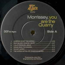 Load image into Gallery viewer, Morrissey ‎– You Are The Quarry