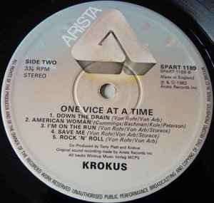 Krokus ‎– One Vice At A Time