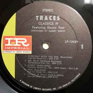 Classics IV* Featuring Dennis Yost - Traces (LP, Album, All)