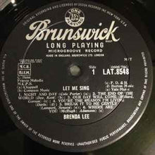 Load image into Gallery viewer, Brenda Lee - ... &quot;Let Me Sing&quot; (LP, Mono)