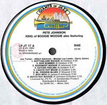 Load image into Gallery viewer, Pete Johnson - King Of Boogie Woogie (LP, Comp)