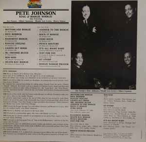 Pete Johnson - King Of Boogie Woogie (LP, Comp)